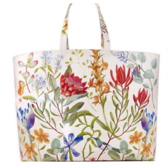 Estee Lauder Handbags - NEW 🌸 Estée Lauder Floral Cotton Tote
